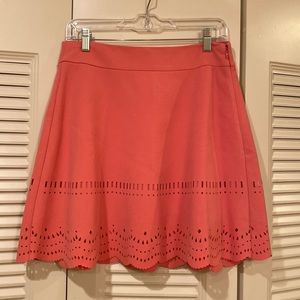 LOFT Pink A-Line skirt